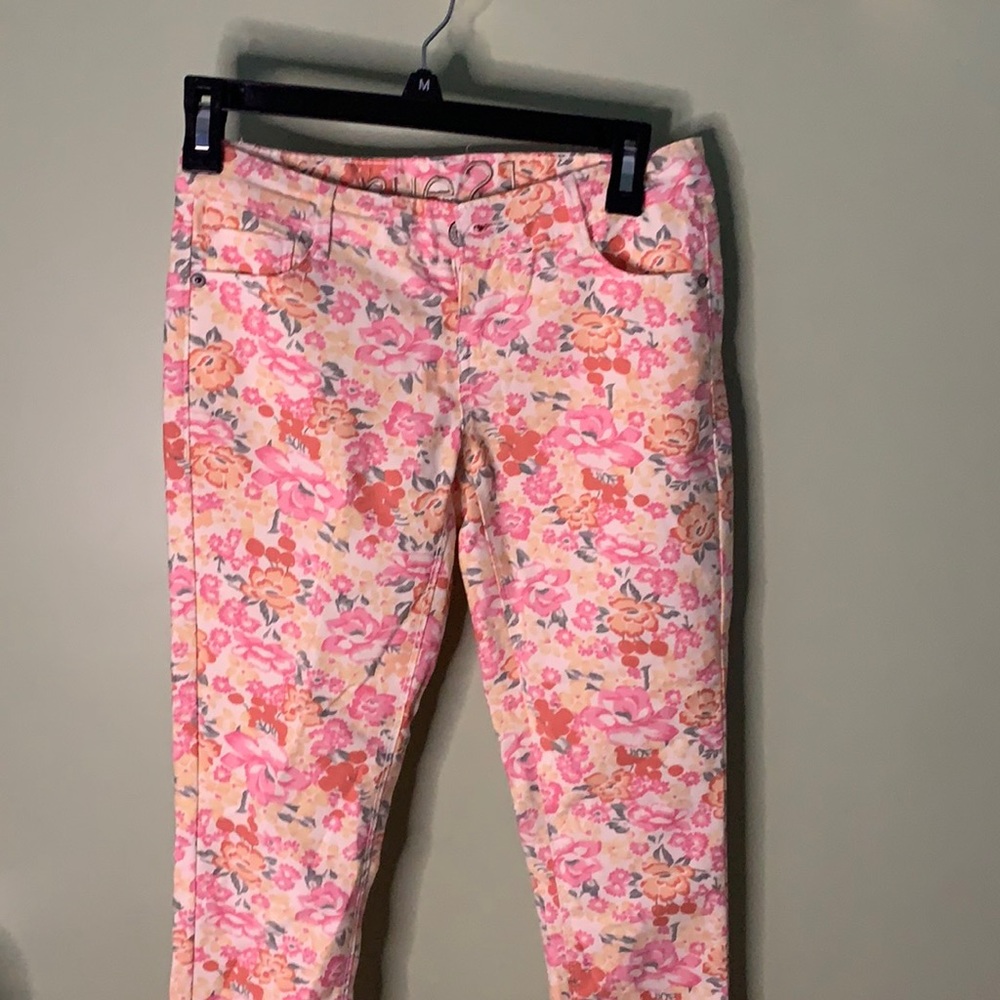 Pink floral Pants
